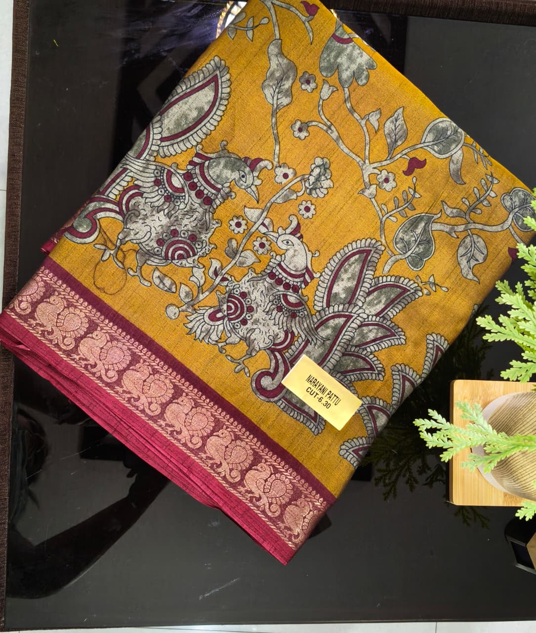 Kalamkari Narayani Pattu