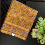 Warm Yellow Pochampally with Bentex Border