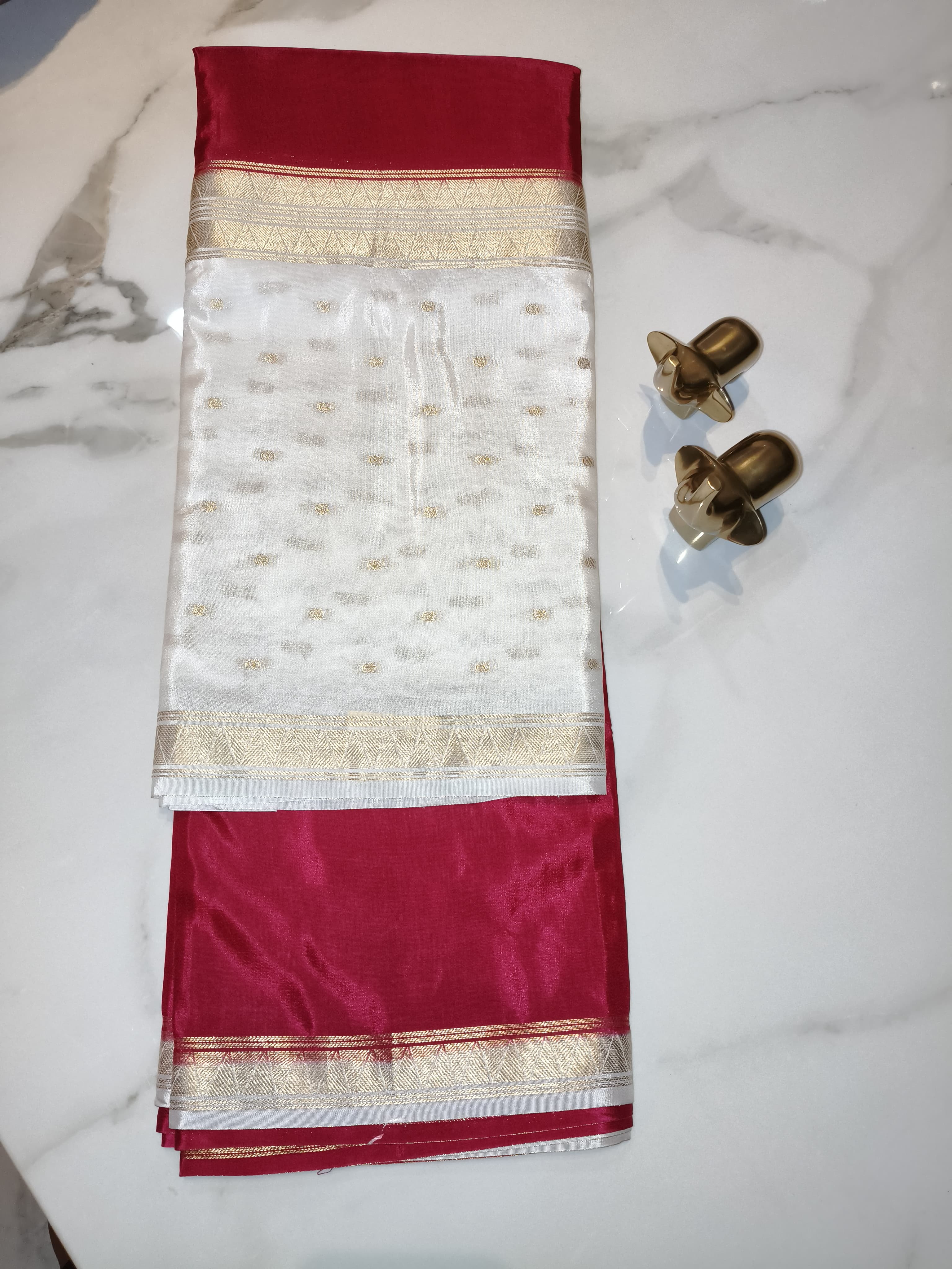 Regal Half-and-Half Mysore Crepe Silk
